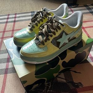 A Bathing Ape Bape sta “Brown Beige” Size 8.5